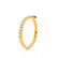 ELLORA - V Band 18k Yellow Gold Eternity Wedding Band Eternity Lily Arkwright