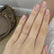 HARPER - Round Moissanite 18k Rose Gold Grain Set Eternity Band
